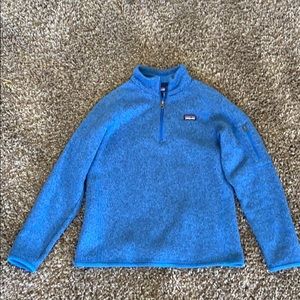 Patagonia girls Better Sweater 3/4 zip jacket